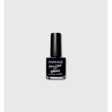 Farmasi Nail Color Glossy FR16 Black Art